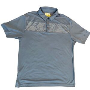 Nicklaus Eco Choice Golf Polo Shirt Men's XL Blue Short Sleeve Quick Dry